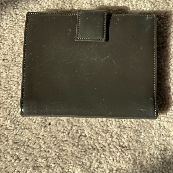 Prada Wallet - Spazzolato Portafoglio in Color Gray Smog with authenticity card - Picture 3 of 16